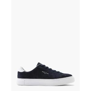 FRED PERRY Suede sneakers with logo print B8319B71