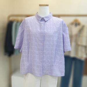 [크레송]카라넥 밑단셔링블라우스NDCFBP75