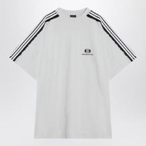 BALENCIAGA Unity Sports Icon T-shirt Oversize white/black 829686TSVH2/Q_BALEN-9081