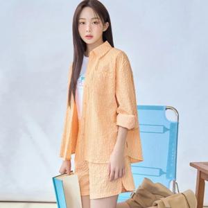 플라스틱아일랜드  (PR2WB562) 스트라이프 셔츠