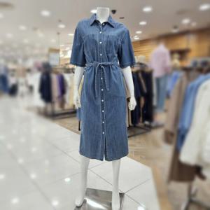 [BCBG][BCBG] o t 데님 셔츠 원피스 B5B4O655
