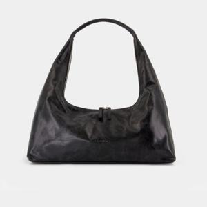 마지셔우드 블랙 크리시드 가죽 숄더 백 EE656963 BLACK PULL U