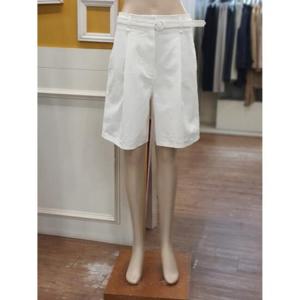 BCBG 세이브존01 크림 데님 5부 반바지 B5B4P329
