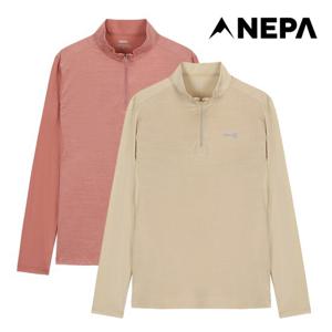 네파 여성 아이스 블럭 긴팔 집업 티셔츠 7L45412