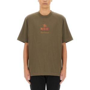 바버 X 바라쿠타 반팔 티셔츠 BRTEE0018 UT2890623 GREEN