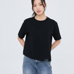 잠뱅이 동백01 20수자수절개언발란스반팔티 AO2WTS356