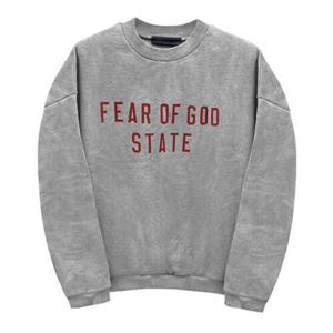 피어오브갓 긴팔 티셔츠 192BT246261F123 DARK HEATHER DOM