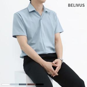 [빌리버스]빌리버스 남자 반팔티 BAX118 여름 카라 무지 티셔츠