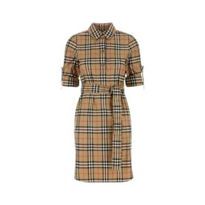 BURBERRY Embroidered cotton dress 8085647 A7028