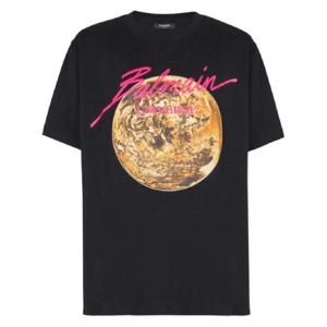 25 SS 발망 유니버스 앤 플래닛 티셔츠 EH0EG010GE78 TP435451225