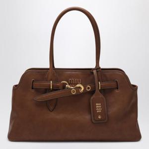 미우미우 토트백 5BG310OOO2BBL Brown
