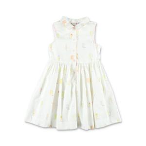 주니어 봉쁘앙 원피스 S05GDRW00067 604 Bianco