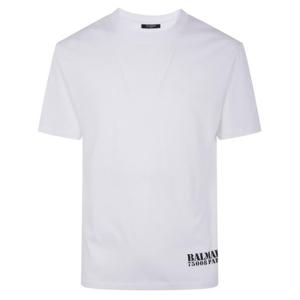 발망 반팔 티셔츠 FH1EG000BD04 GAB WHITE BLACK