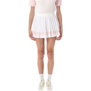 스포티앤리치 미디 스커트 SK005620313WH01 48 WHITE ROSE