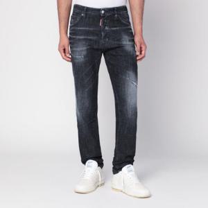 디스퀘어드2 스트레이트 팬츠 S74LB1724S30357 Black