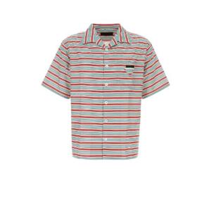 PRADA Embroidered cotton blend shirt UCS414SUMO17N4 F0637