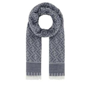 FENDI Embroidered cotton foulard FXT333AV9K F04V6