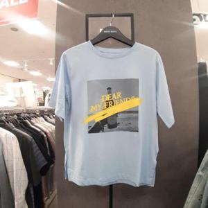 뱅뱅 HC09 여성 극한가격 옆트임 얇은 반팔티 NTl555