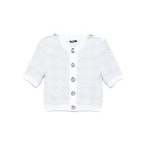 25 SS 발망 트위드 반소매 가디건 FF1KL235KI72 TP438837479