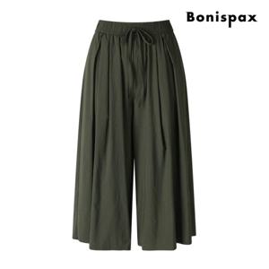 [보니스팍스] 7부 셔링 밴딩 팬츠 (XP6PT001M0)
