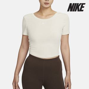 [나이키]나이키 여성 크롭 반팔티 /G4- FN3665-104 / 우먼스 칠