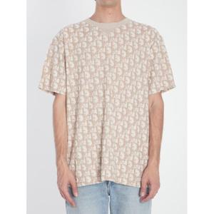 크리스챤디올 반팔 티셔츠 483J646 BEIGE