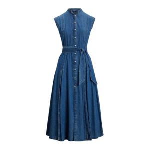 폴로 랄프로렌 미디 원피스 211969142001 BLUE