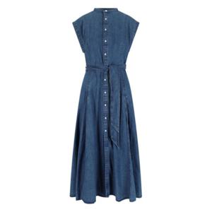 폴로 랄프로렌 미디 원피스 211 969142001 BLUE