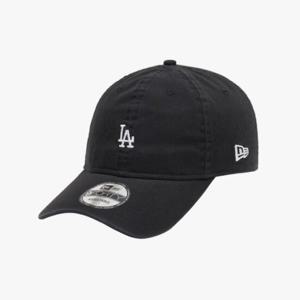 뉴에라모자 NQC 14205767 MLB LA 다저스 워시드 미니 로고 언스트럭쳐 볼캡 블랙