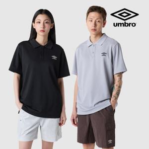 [엄브로] 쿨피케 솔리드 카라 반팔 티셔츠 UQ321CTS71