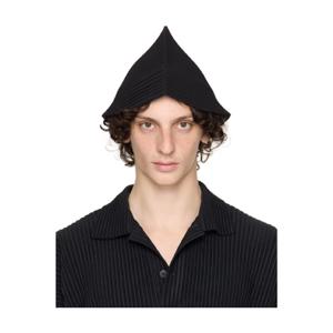 Homme Plisse Issey Miyake 버킷햇 블랙 어 피스 오브 모바일 모자 252729M140000