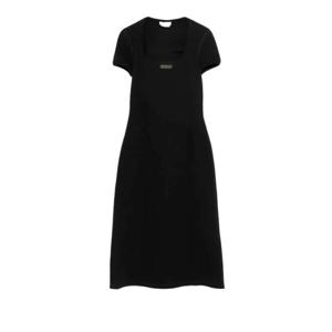 알렉산더 맥퀸 미디 원피스 829113QLAER1000 BLACK