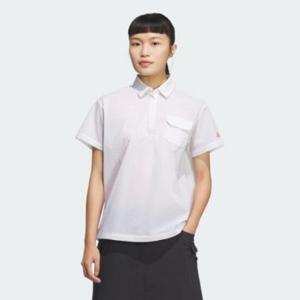 M 아디다스골프반팔티 CQK AG1AW25JF4569 우븐 반팔 폴로 셔츠