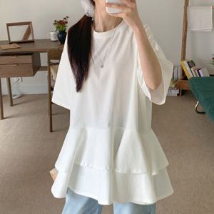 [아이우먼] 품격레이어셔링블라우스 BNU604M505 빅사이즈
