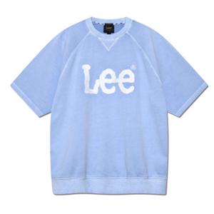 LEE 트위치 자수 로고 슬리브 다잉 맨투맨 B1 LE2402CR12 CB PO PP