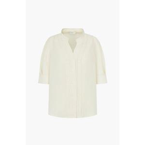 [라인어디션](N466) V넥 반소매 블라우스 (NWBLOG0200)