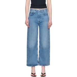 25 SS 에이골디 여성 블루 렌 데님 진 252214F069036