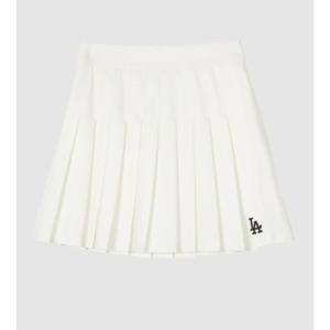MLB W 스포티브 바시티 플리츠 스커트 A3 3FSKV0143 07CRS 50BKS