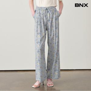 [BNX]플라워 와이드 롱 팬츠 (BX2PT022L0)