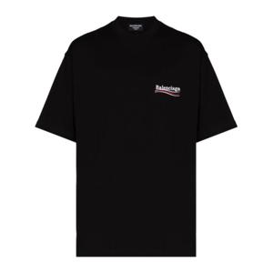 발렌시아가 반팔 티셔츠 641675 TKVJ11070 Black