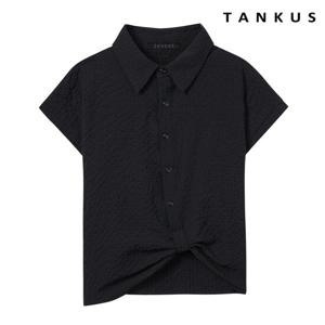 [탱커스]꼬임 버튼업 블라우스 (TX2BL033L0)