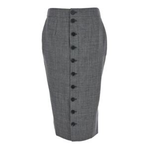 알렉산더 맥퀸 스커트 839513QJAFD1121 Grey