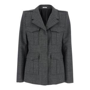 알렉산더 맥퀸 수트 자켓 826947QJAFD1121 Grey