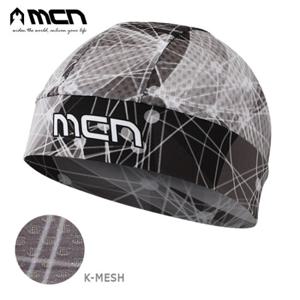 MCN/엠씨엔 K메쉬 스컬캡 그레이 자전거모자 헬멧속모자