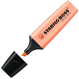 보스파스텔형광펜(크리미피치 STABILO)