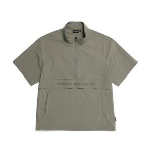 내셔널지오그래픽 N232UFT810 여름 반팔 아노락 집업 KHAKI