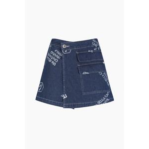 [베네통]해지 스커트 데님 팬츠BADP91431