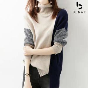 [베나프]클루 폴라넥 니트_BI3LK010
