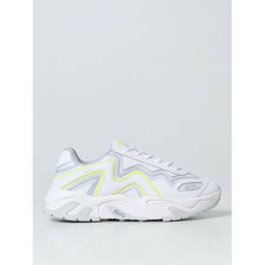 [MSGM] 남성 스니커즈 인 레더 앤 메쉬 MS701340 01 화이트 /6