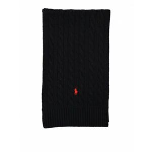 [POLO RALPH LAUREN] 남성 스카프 클래식 울 블렌드 449959345001 블랙 /8